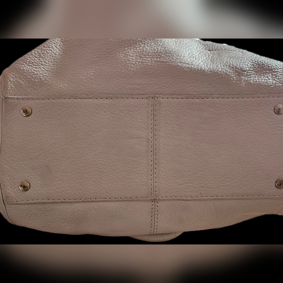 Calvin Klein White Leather Handbag